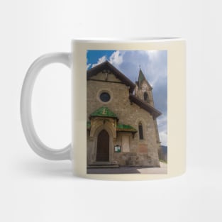 Church in Mione, North East Italy Mug